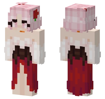 Emy Ruby Medieval OC Minecraft skin