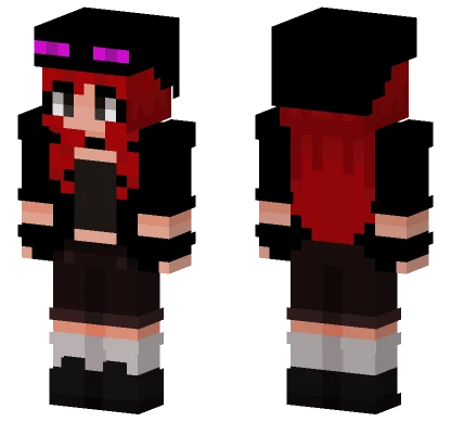 Ender Girl Minecraft skin