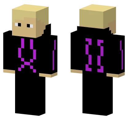 Ender Hoodie Minecraft skin