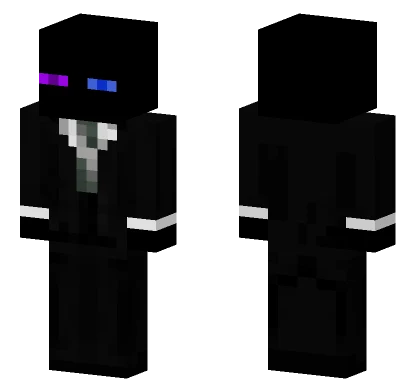 Enderman Blurple Blue And Purple Minecraft skin