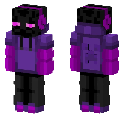 Enderman Gamer Skin Minecraft skin
