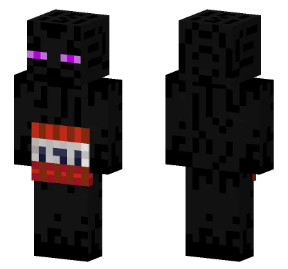Enderman Holding TNT Minecraft skin