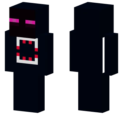 Enderman With Bloody Teeth Minecraft skin