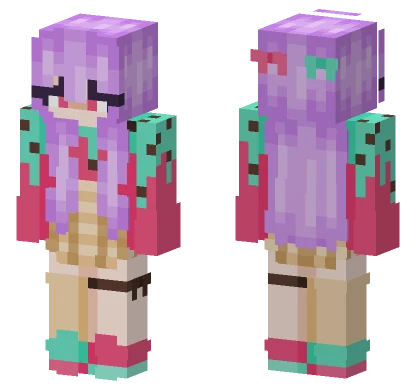 Endertacos Cake Girl Minecraft skin