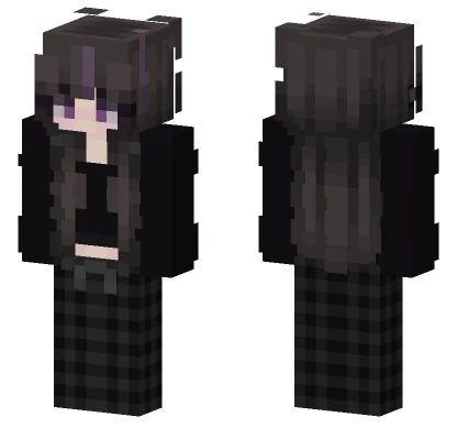 Endo Girl Minecraft skin