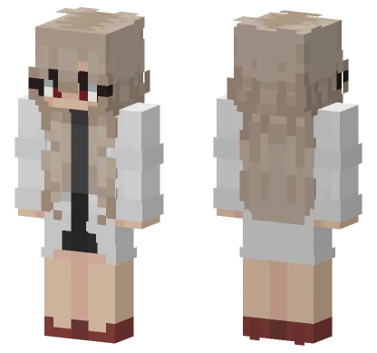 Endo Girl Minecraft skin