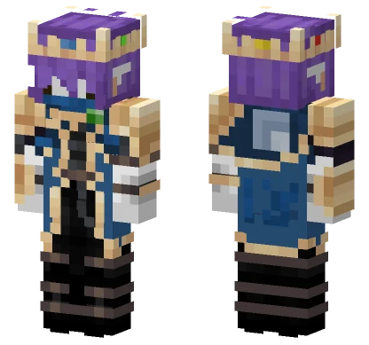 Endo King Of Overworld Minecraft skin