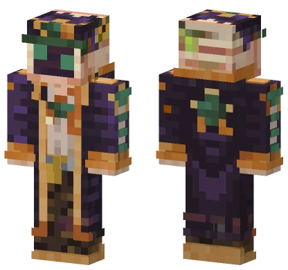 Engio Kujo With Cap Minecraft skin