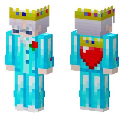 Enriched King Swight Hero Minecraft skin