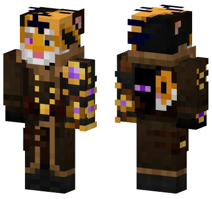 Enter Tiger Minecraft skin