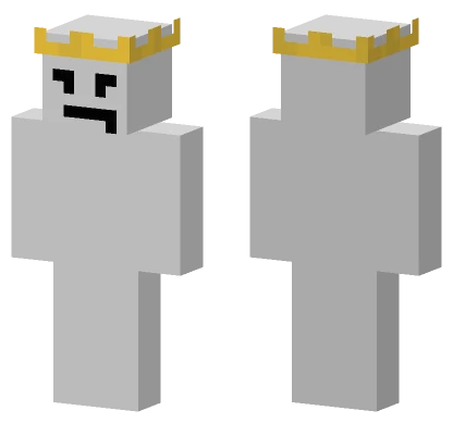 Entinty Grey Figure Minecraft skin