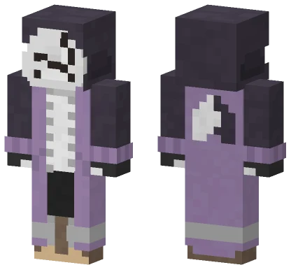 Epic Sans Canon Minecraft skin