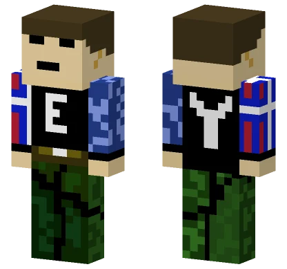 Eratic Skin Minecraft skin