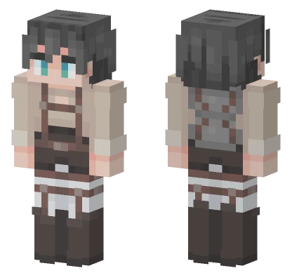 Eren Yeager Minecraft skin