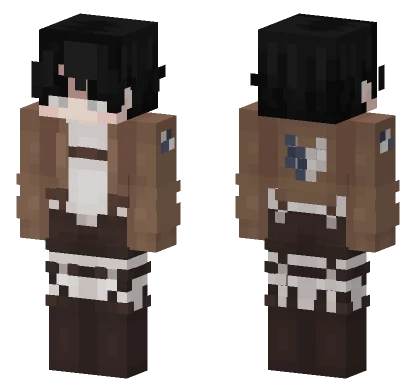 Eren Yeager Minecraft Skin Minecraft skin