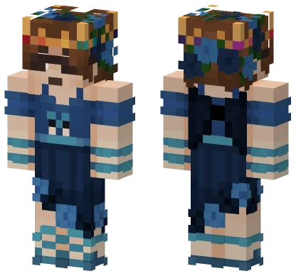 Eret Blue Bats Mcc Minecraft skin