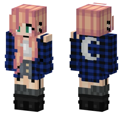 Erm Girl Minecraft skin