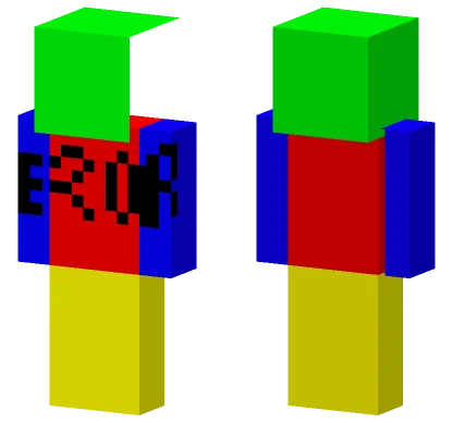 Error Skin Minecraft skin