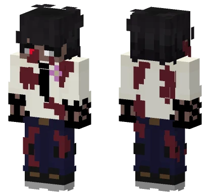 Ethethe Bloody Boy Minecraft skin
