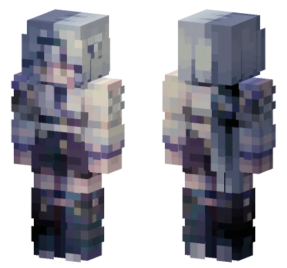 Eula Lawrence Genshin Impact Minecraft skin