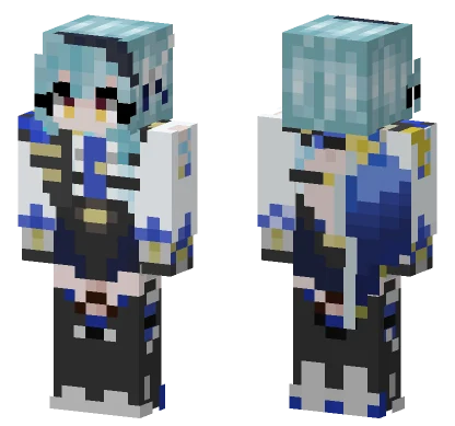 Eula Simplified Minecraft skin