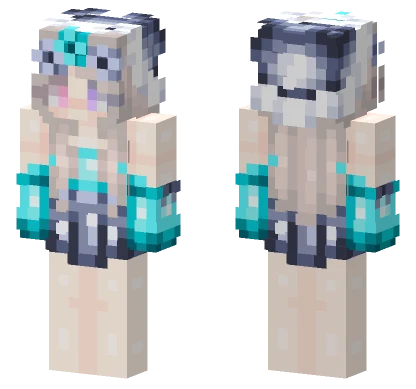 Euphoria Luna Winter Persona Minecraft skin