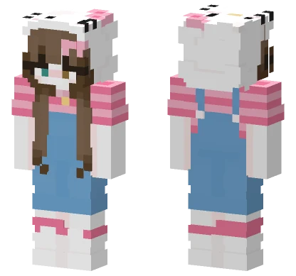 Eva Bunny Girl Minecraft skin