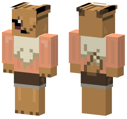 Eve The Eevee Minecraft skin