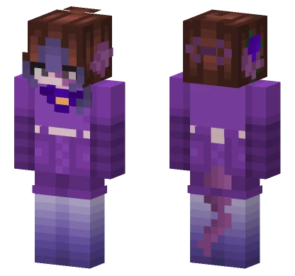 Evelyn Raine Crown SMP Minecraft skin