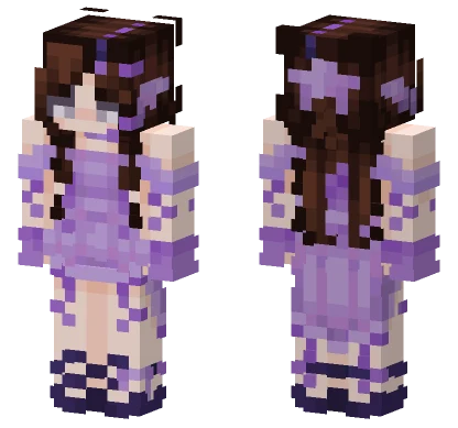 Evelyn Raine Crown SMP Minecraft skin