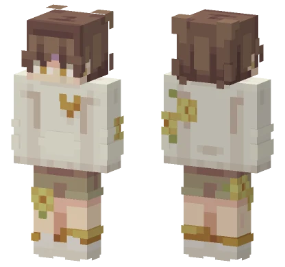Evening Yellow Life Skin Minecraft skin