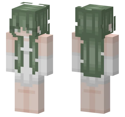 Evergreen Girl Outfit Minecraft skin