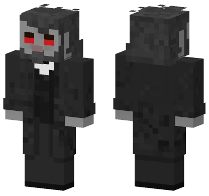 Evil Abraham Lincoln Minecraft skin