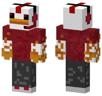 Evil Chicken Minecraft skin