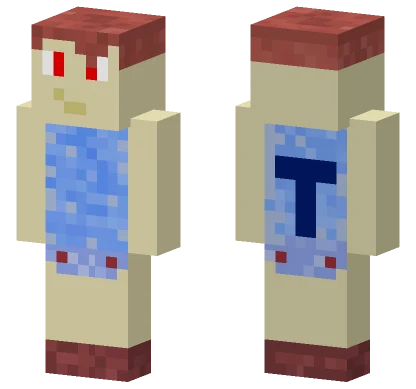 Evil Emote YouTube Skin Minecraft skin
