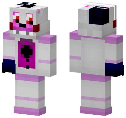 Evil Funtime Freddy Minecraft skin