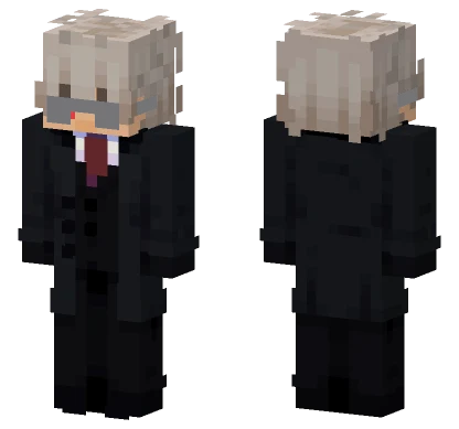 Evil Guy Suit Minecraft skin
