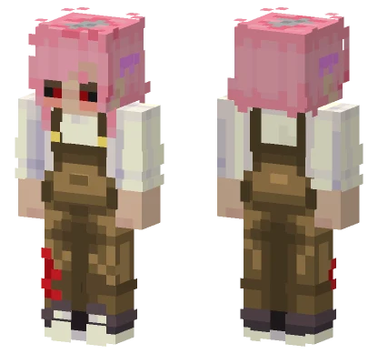 Evil Ivory Potato Minecraft skin