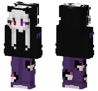 Evil Kuromi Minecraft skin