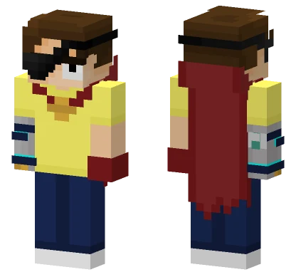 Evil Morty Minecraft skin