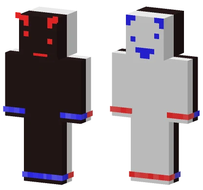 Evil Panda Skin Minecraft skin