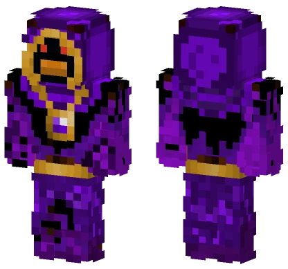 Evil Shadow Duck Minecraft skin