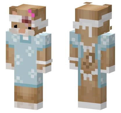 Experiment Lab Hamster Minecraft skin