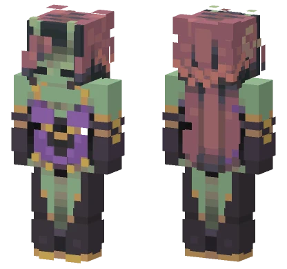 Extraterrestrial Witch Skin Minecraft skin