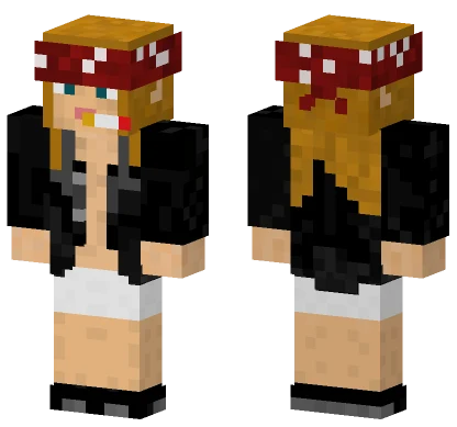Fabuhood Axl Rose Minecraft skin
