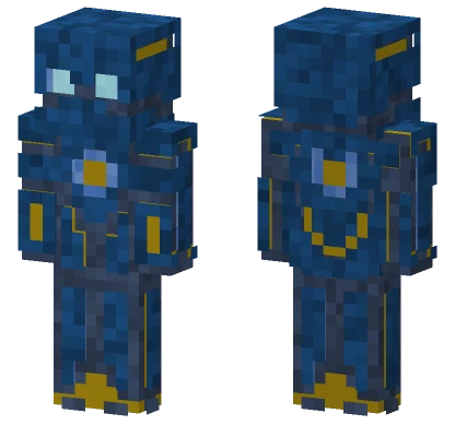 Facade Oceanic Deepslate Minecraft skin