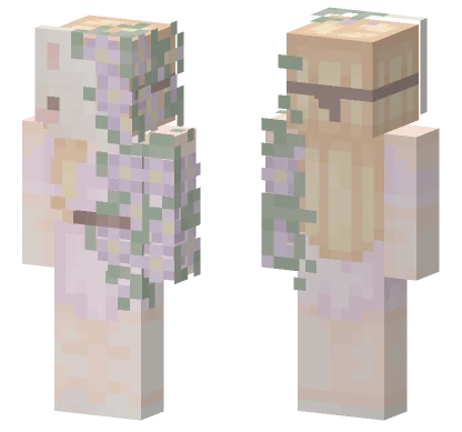 Face Full Of Flowers Minecraft skin