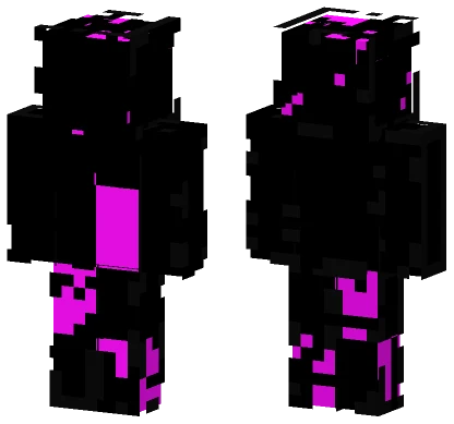 Faceless Glitched Swagrum Minecraft skin
