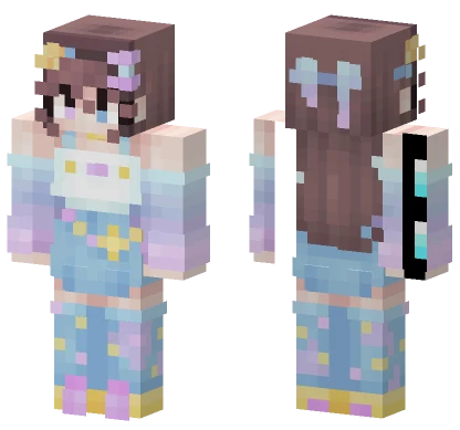 Fairytales Glitch Girl Minecraft skin