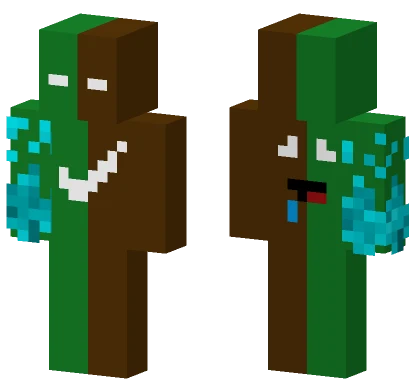 Fake Noob Minecraft skin